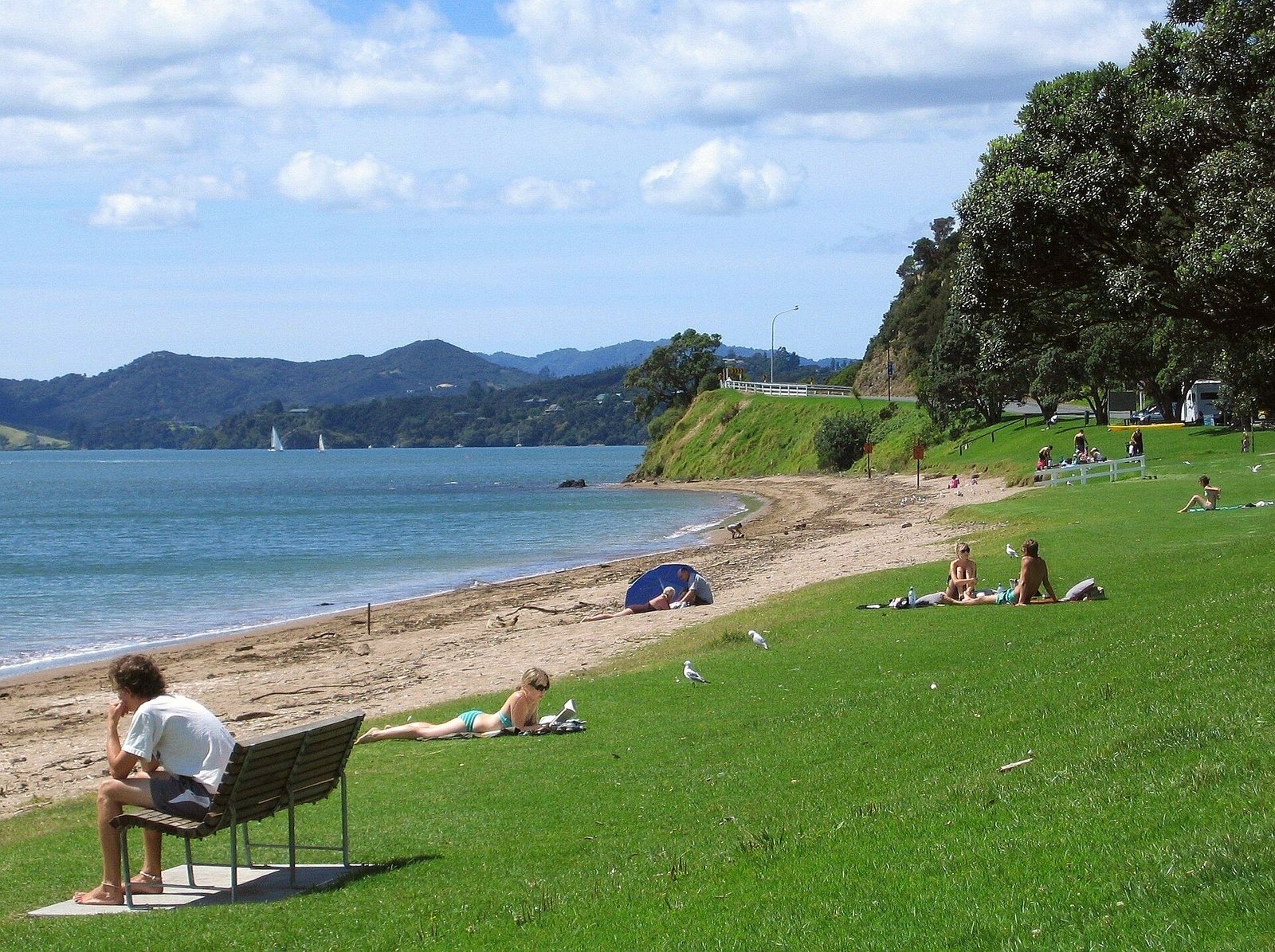 Bay of Islands, New Zealand — Mercury Pacific group ground handling