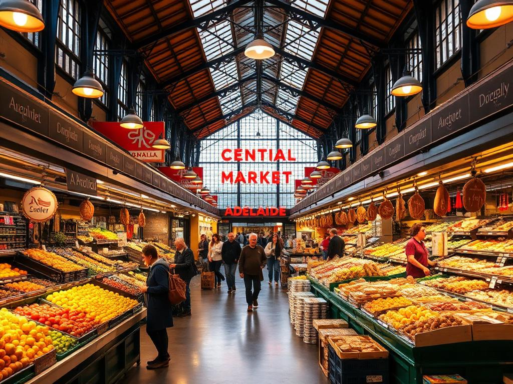 Adelaide Central Market — Mercury Pacific group ground handling